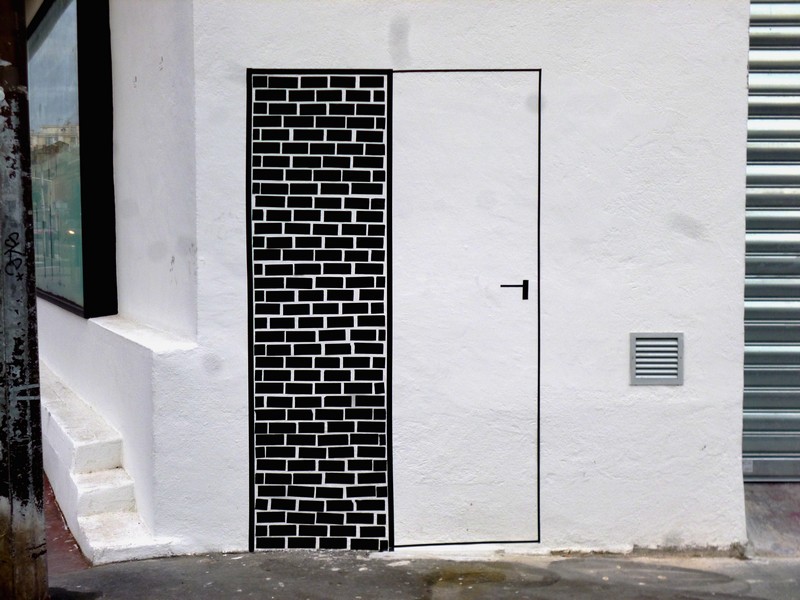 Porte sur Mur